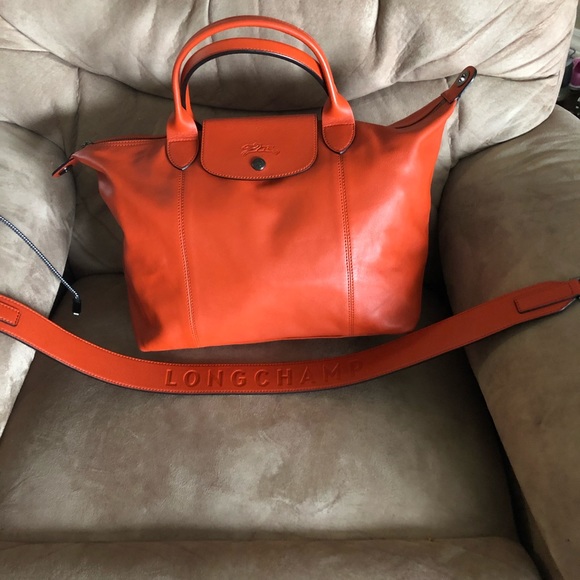 Longchamp medium cuir bag - Picture 2 of 6